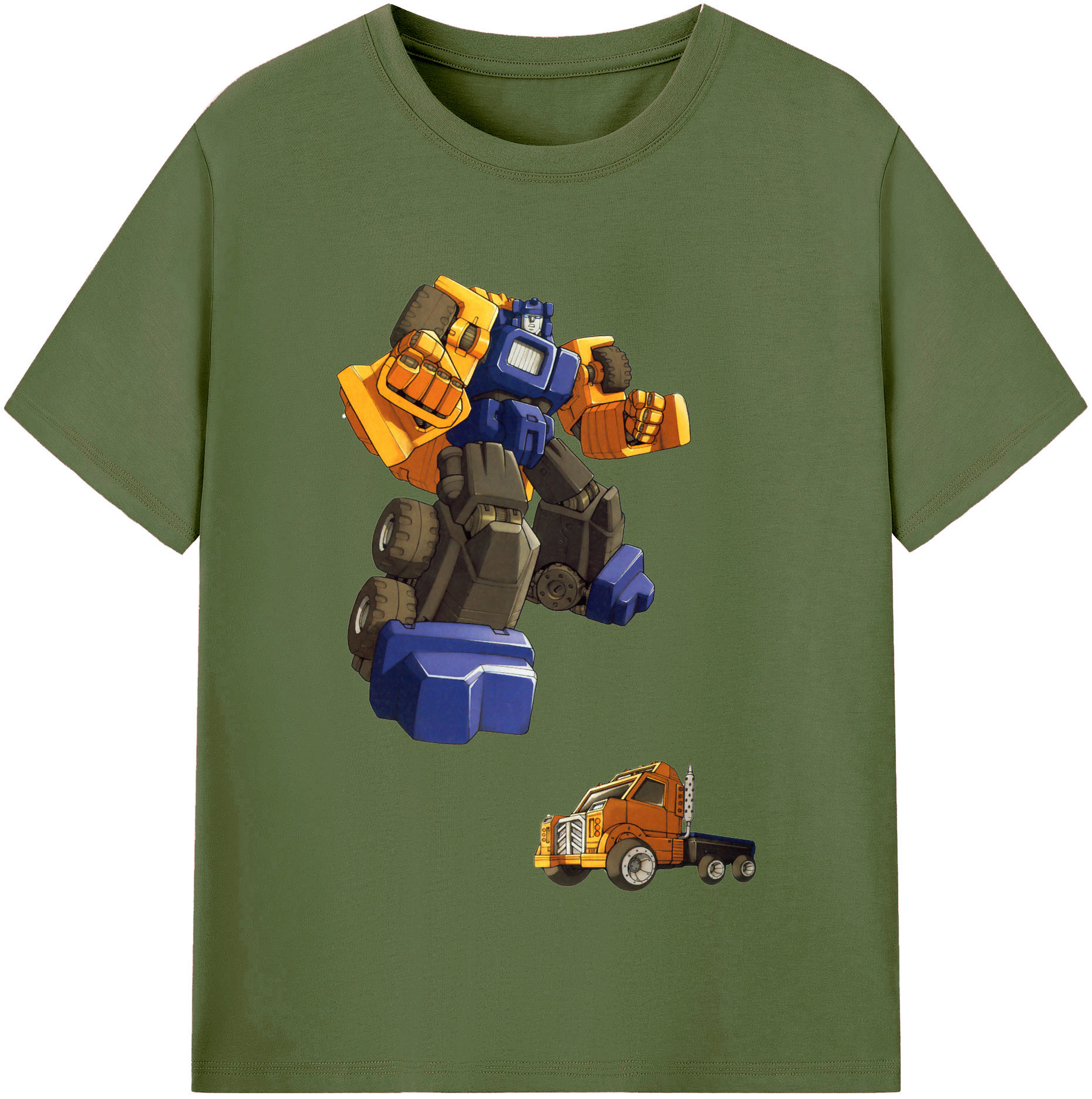 （画像用）  綿100％半袖Tシャツ（フロントプリント）